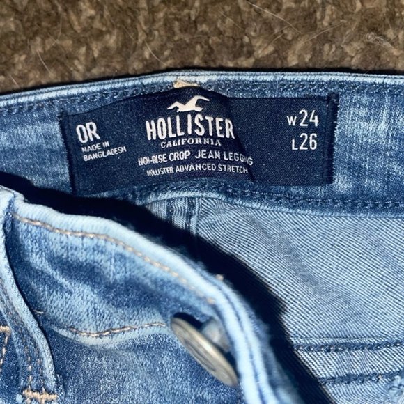 Hollister High Rise Crop Jean Leggings - Picture 7 of 7